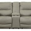 Living Room Ashley Furniture | Next-Gen Gaucho Reclining Loveseat With Console