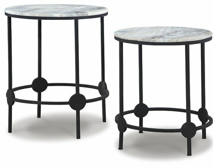 Living Room Ashley Furniture | Beashaw Accent Table (Set Of 2)