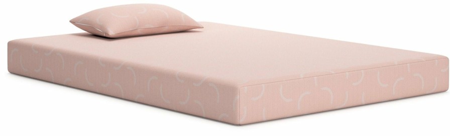 Mattress Ashley Furniture | Ikidz Coral Mattress And Pillow