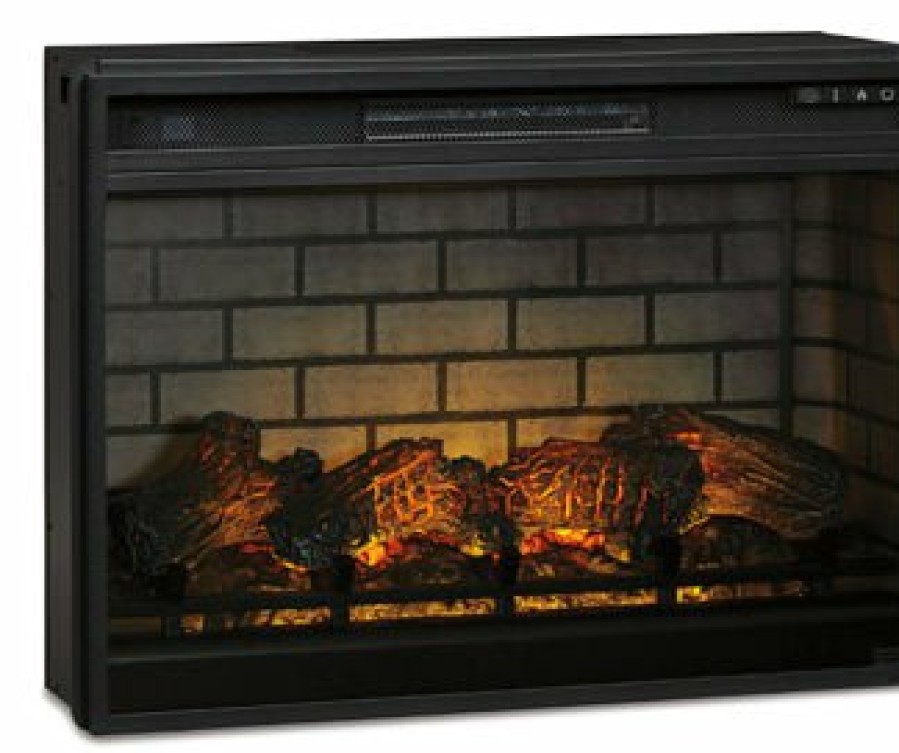 Entertainment Ashley Furniture | Entertainment Accessories Electric Infrared Fireplace Insert