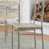 Dining Room Coaster Z2 Premium | Transitional Taupe Five Piece Set