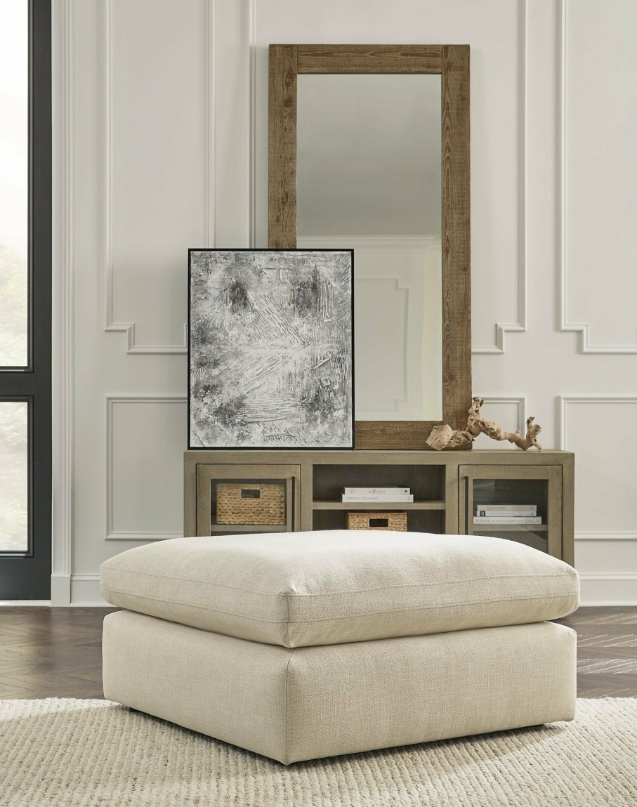 Living Room Ashley Furniture | Elyza Oversized Accent Ottoman