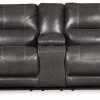 Living Room Ashley Furniture | Mccaskill Power Reclining Loveseat With Console