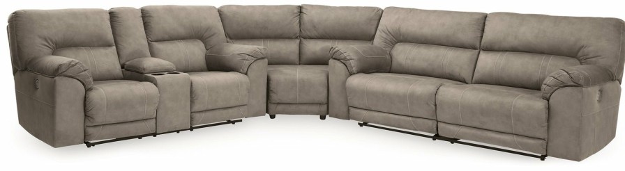 Living Room Ashley Furniture | Cavalcade 3-Piece Power Reclining Sectional