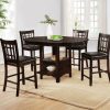 Dining Room Coaster Z2 Premium | 102888 S5 5Pc Set (Tbl+4Stool)