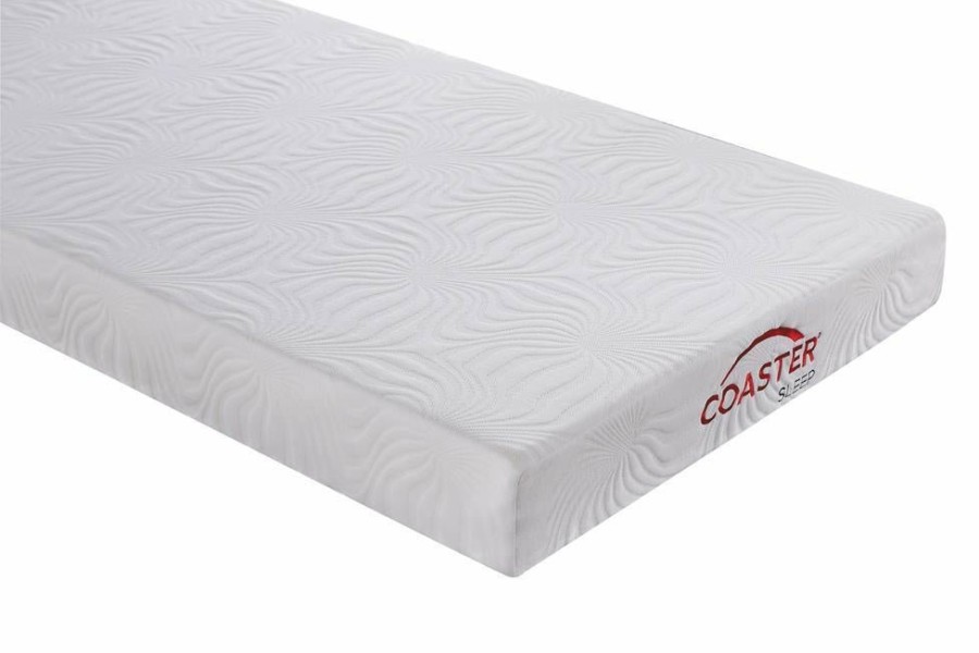 Mattress Coaster Z2 Premium | Joseph White 6 Inch Twin Xl Memory Foam Mattress