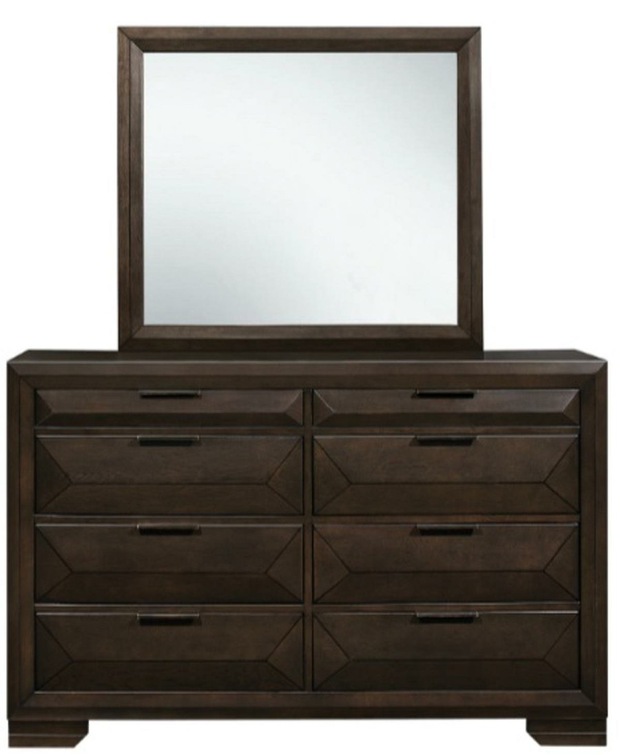 Bedroom Homelegance (Homerica East) | Homelegance Chesky Dresser In Warm Espresso 1753-5