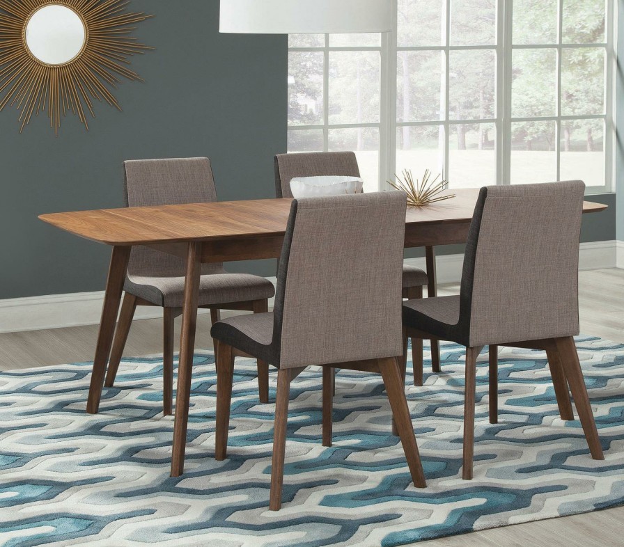 Dining Room Coaster Z2 Premium | 106591 S5 5 Pc Set (Tbl+4Side)