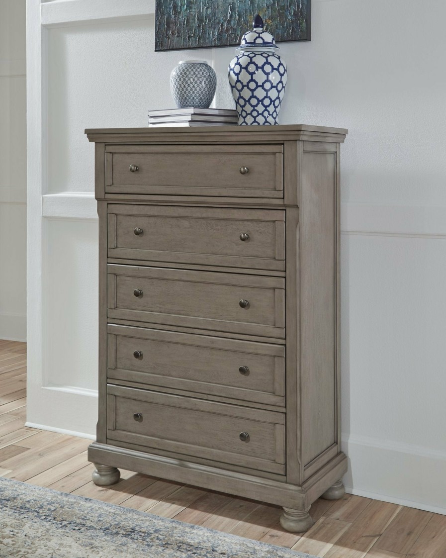 Bedroom Ashley Furniture | Lettner Chest Of Drawers