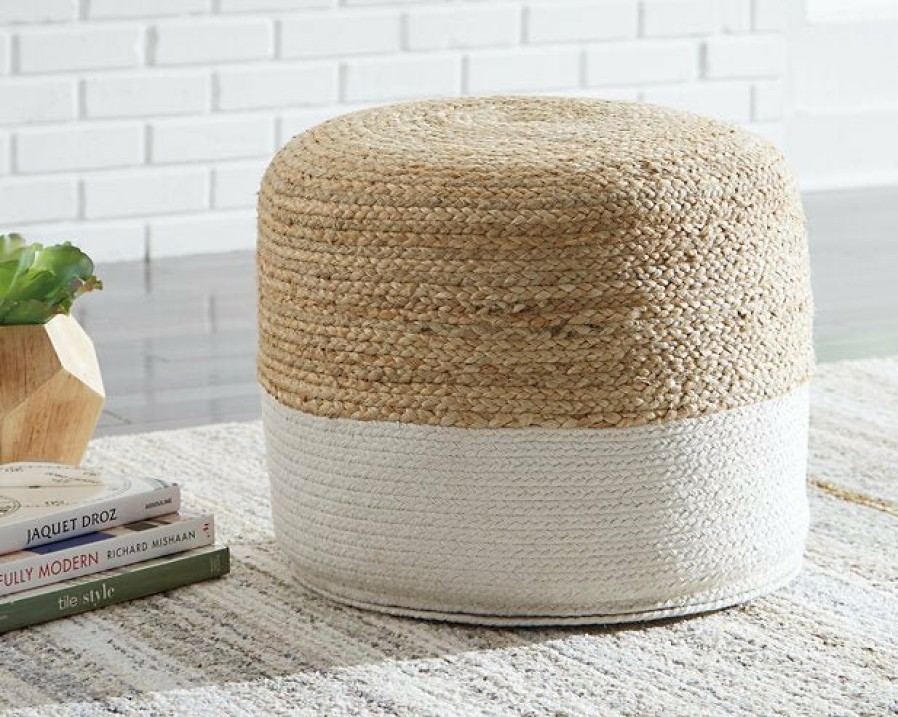 Accessories Ashley Furniture | Sweed Valley Pouf