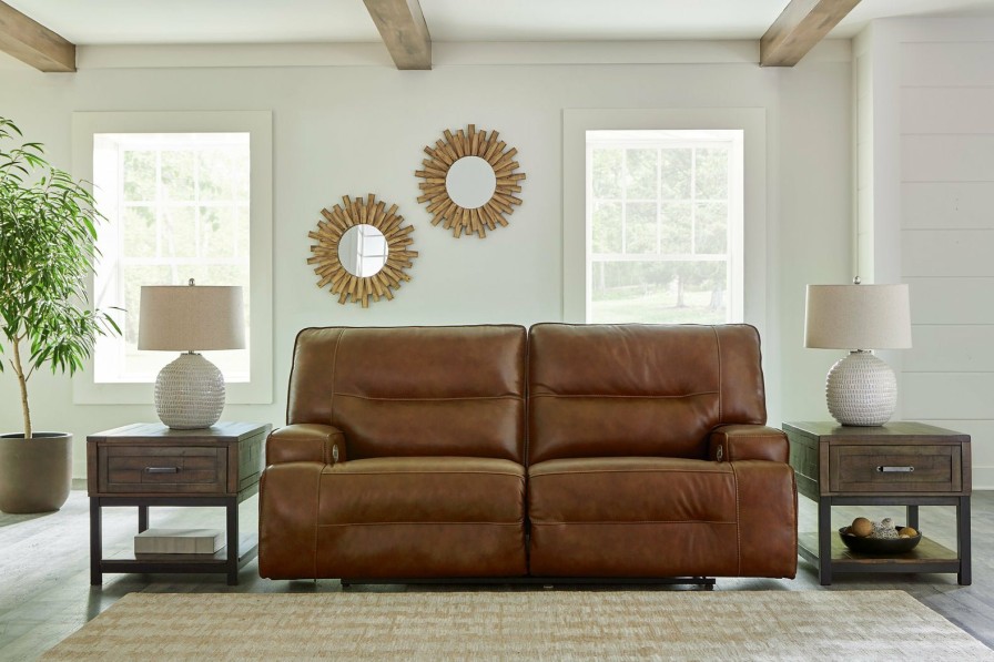 Living Room Ashley Furniture | Francesca Power Reclining Sofa