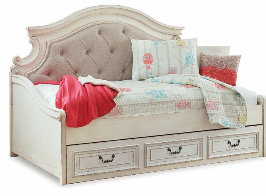 Bedroom Ashley Furniture | Realyn Daybed With 1 Large Storage Drawer