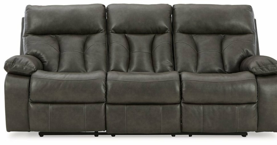 Living Room Ashley Furniture | Willamen Reclining Sofa With Drop Down Table