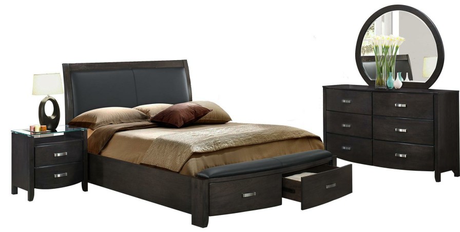 Bedroom Homelegance (Homerica East) | Homelegance Lyric 6 Drawer Dresser In Brownish Gray 1737Ngy-5