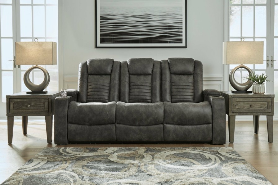 Living Room Ashley Furniture | Soundcheck Power Reclining Sofa