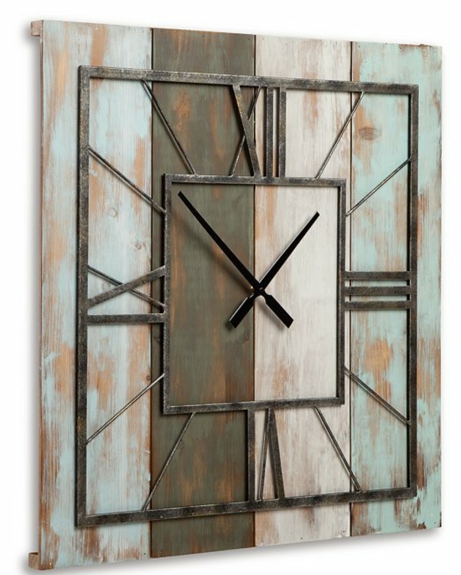 Accessories Ashley Furniture | Perdy Wall Clock