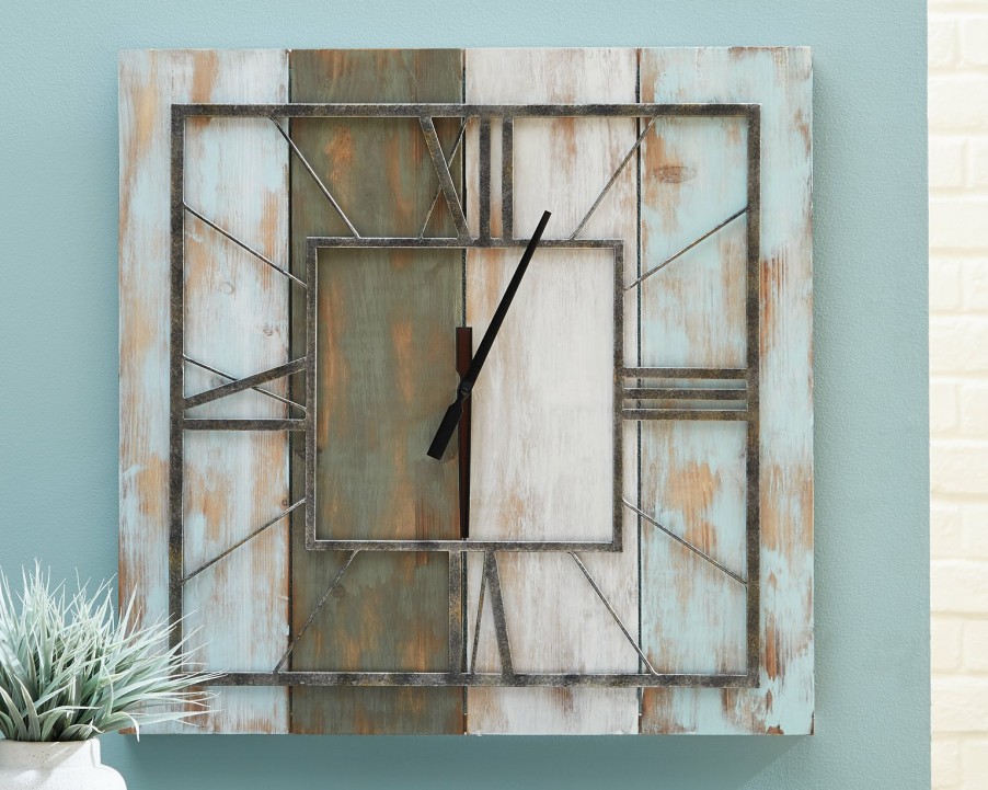 Accessories Ashley Furniture | Perdy Wall Clock