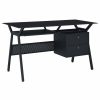 Home Office Coaster Z2 Premium | G800436 Casual Black Computer Desk