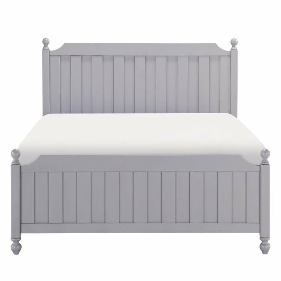 Bedroom Homelegance (Homerica East) | Homelegance Wellsummer Full Panel Bed In Gray 1803Gyf-1*