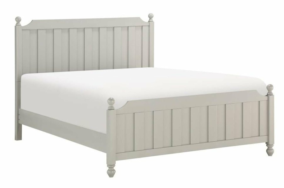 Bedroom Homelegance (Homerica East) | Homelegance Wellsummer Full Panel Bed In Gray 1803Gyf-1*