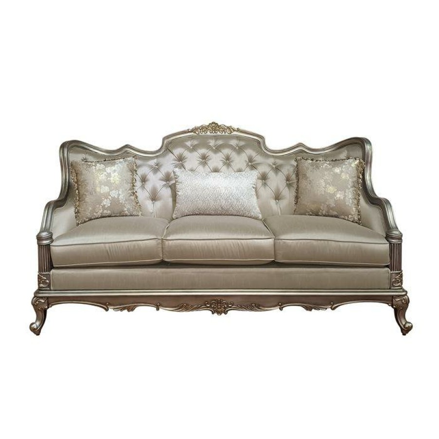 Living Room Homelegance (Homerica East) | Homelegance Furniture Florentina Sofa In Taupe 8412-3