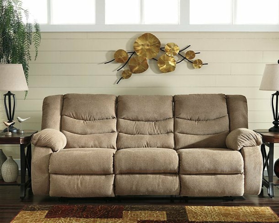 Living Room Ashley Furniture | Tulen Reclining Sofa