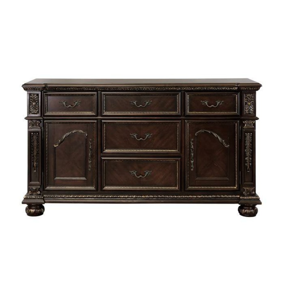 Dining Room Homelegance | Homelegance Catalonia Buffet In Cherry 1824-55