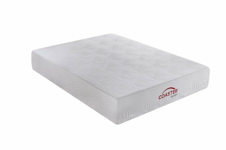 Mattress Coaster Z2 Premium | Ian White 12 Inch Queen Memory Foam Mattress