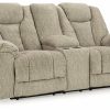 Living Room Ashley Furniture | Hindmarsh Power Reclining Loveseat With Console