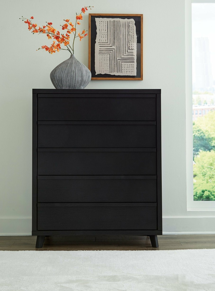 Bedroom Ashley Furniture | Danziar Wide Chest Of Drawers