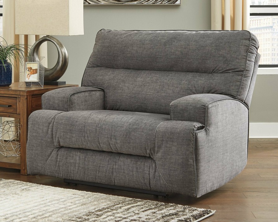 Living Room Ashley Furniture | Coombs Oversized Recliner