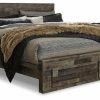 Bedroom Ashley Furniture | Derekson Bed With 2 Storage Drawers