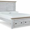 Bedroom Ashley Furniture | Haven Bay Panel Storage Bed