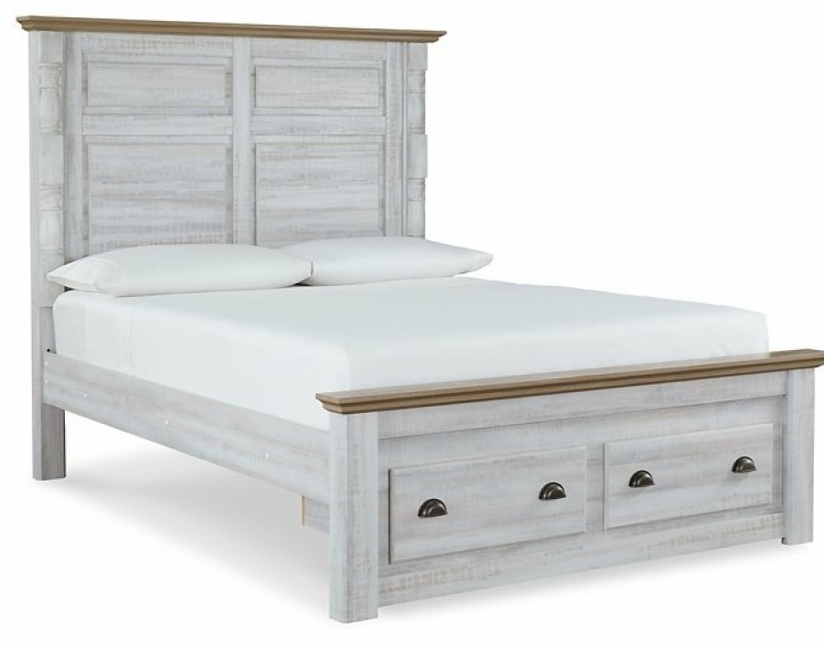 Bedroom Ashley Furniture | Haven Bay Panel Storage Bed