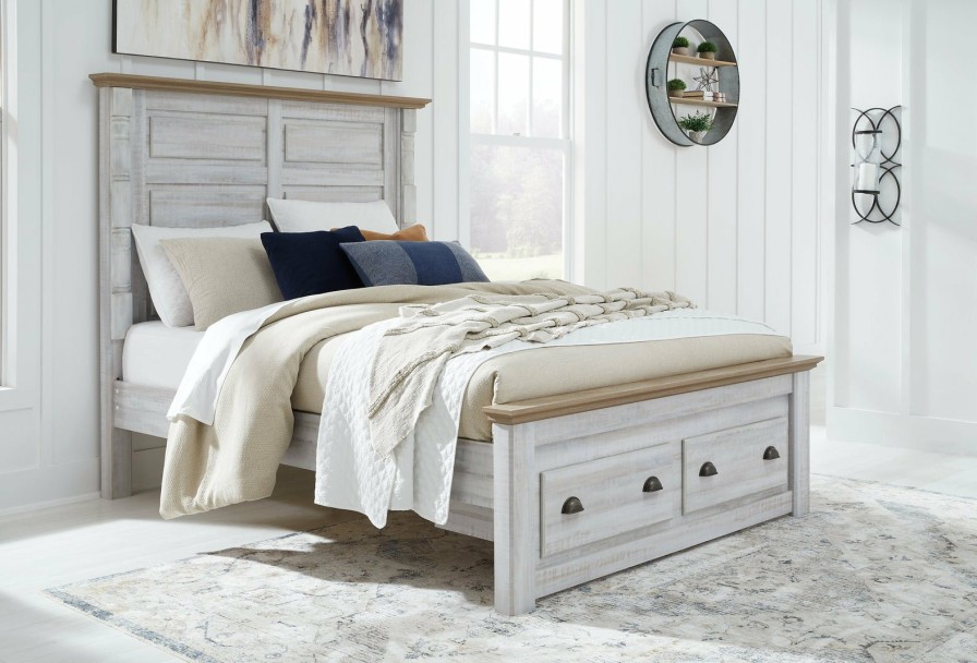 Bedroom Ashley Furniture | Haven Bay Panel Storage Bed