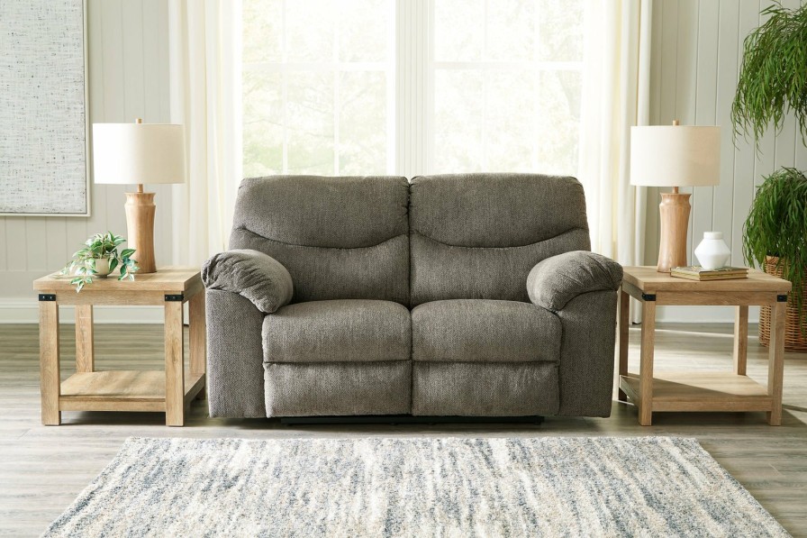 Living Room Ashley Furniture | Alphons Reclining Loveseat