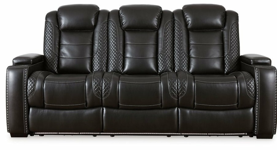 Living Room Ashley Furniture | Party Time Power Reclining Sofa