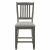 Living Room Homelegance (Homerica East) | Homelegance Granby Counter Height Chair In Antique Gray (Set Of 2)