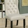 Dining Room FOA East | Wingback Chair, Beige (2/Ctn)