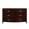 Bedroom Homelegance (Homerica East) | Homelegance Lyric 6 Drawer Dresser In Dark Espresso 1737Nc-5