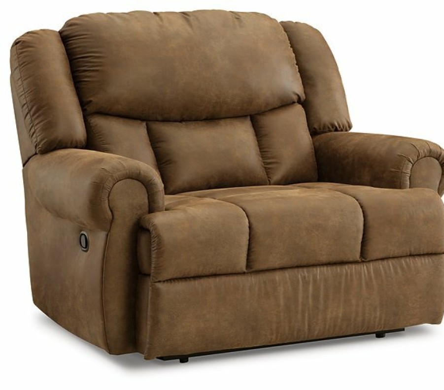 Living Room Ashley Furniture | Boothbay Oversized Recliner