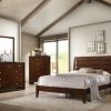 Bedroom Coaster Z2 Premium | Serenity Rich Merlot Queen Four Piece Bedroom Set