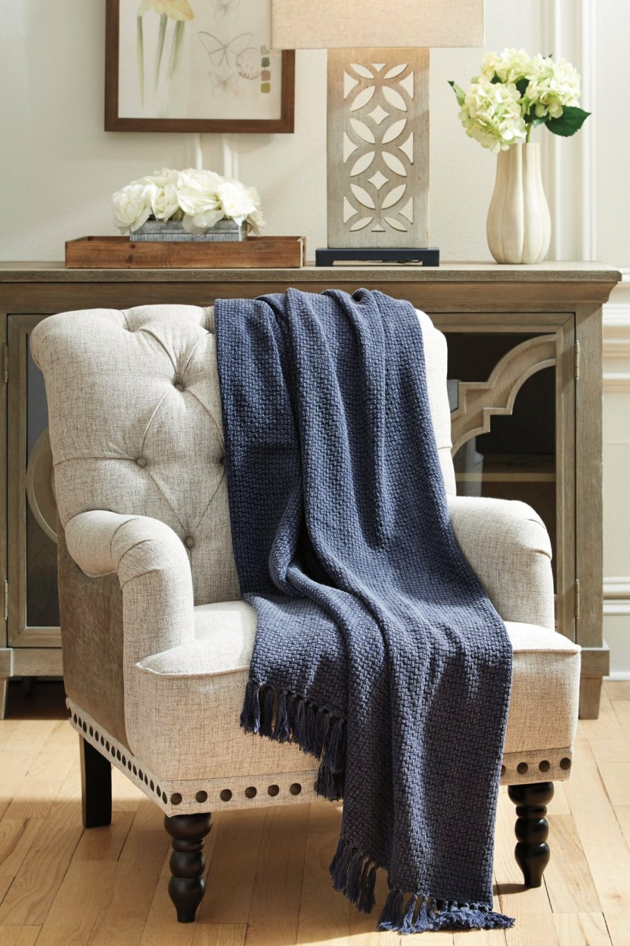 Accessories Ashley Furniture | Yasmin Throw (Set Of 3)