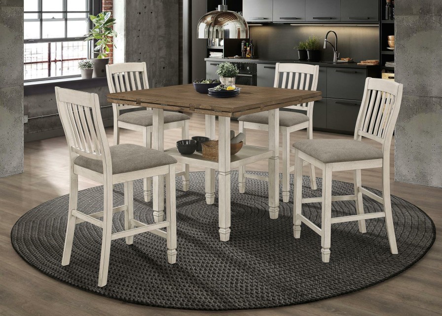 Dining Room Coaster Z2 Premium | 192818 S5 5 Piece Dining Room Set