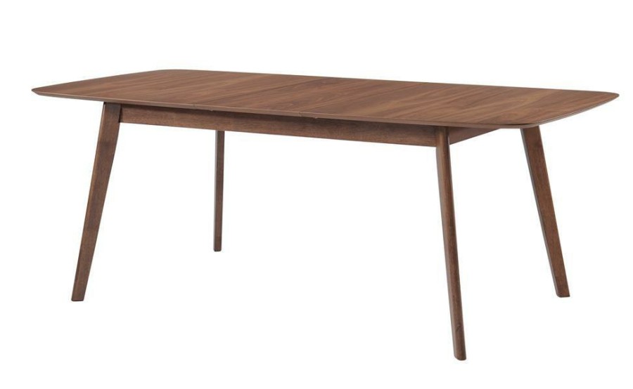 Dining Room Coaster Z2 Premium | Redbridge Mid Century Modern Natural Walnut Dining Table