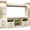 Entertainment Ashley Furniture | Willowton 4-Piece Entertainment Center