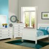 Bedroom Coaster Z2 Premium | Louis Philippe Traditional White Twin Four Piece Set