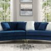 Living Room FOA East | Selena Sectional, Navy