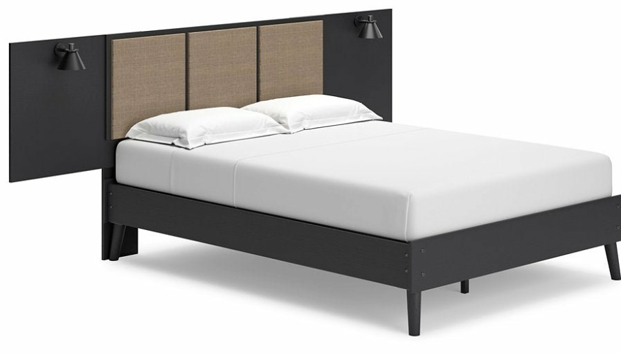 Bedroom Ashley Furniture | Charlang Panel Bed With 2 Extensions