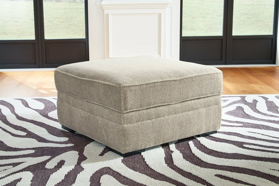 Living Room Ashley Furniture | Calnita Ottoman With Storage